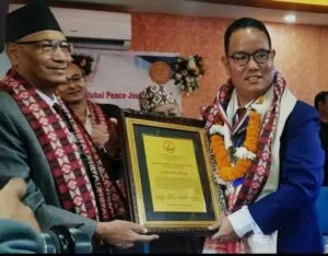 Nanda K Dewan bags the prestigious International Journalism Award